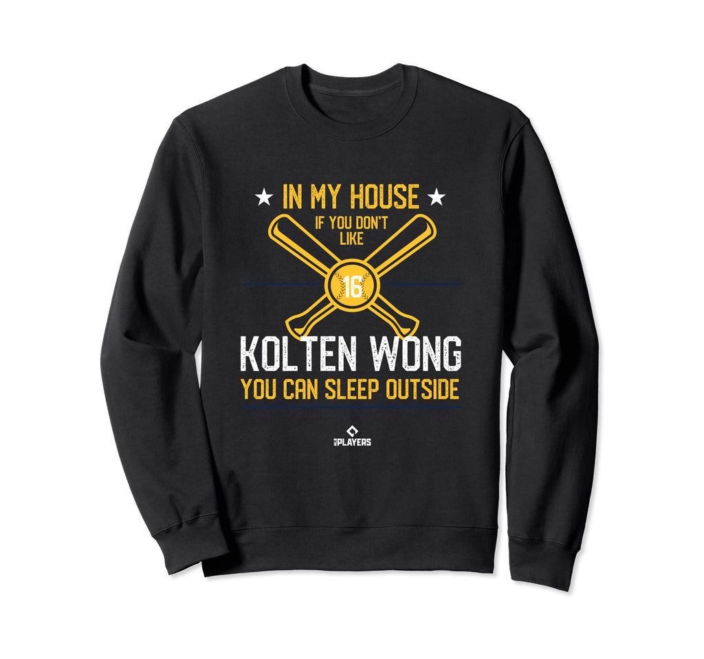 My House Kolten Wong Mlbpa Sweatshirt - Casual Everyday Wear for Adults - T-Shirt, Sweatshirt, Hoodie