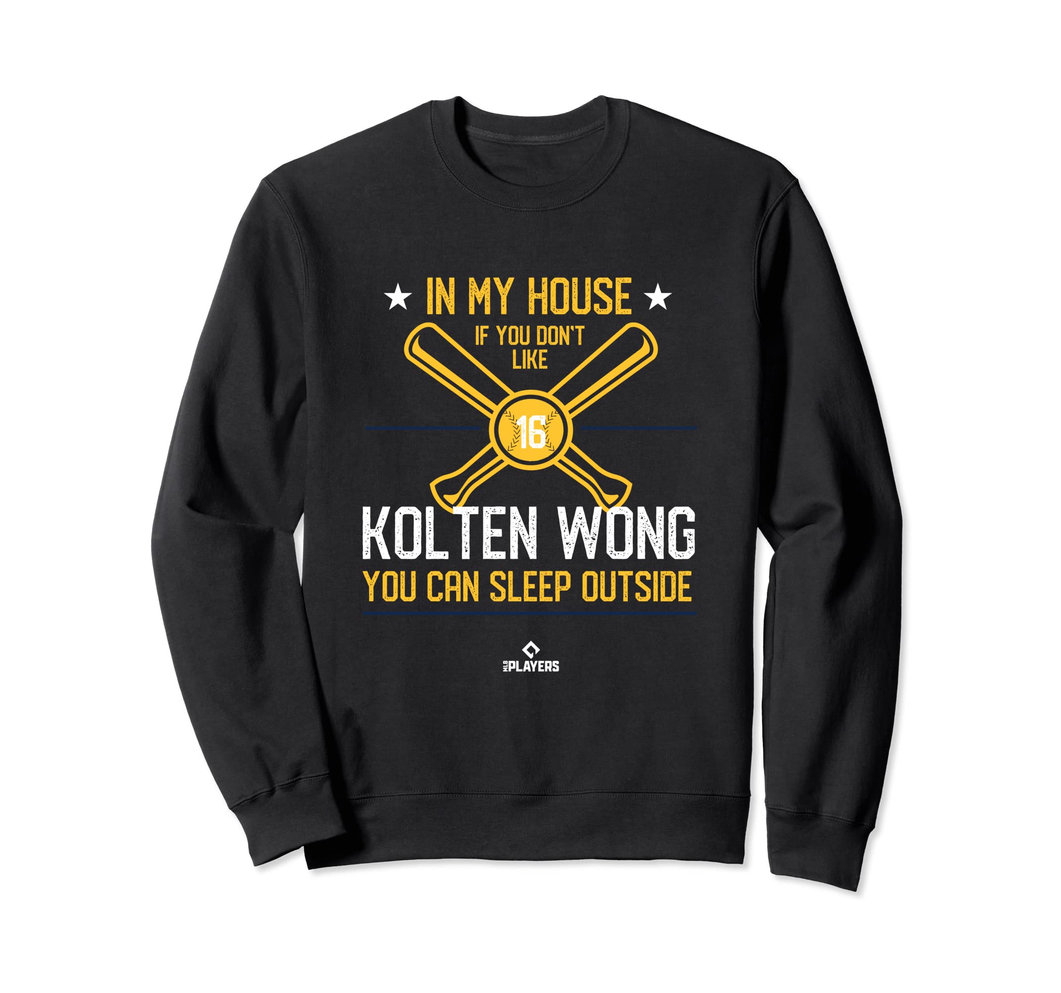 My House Kolten Wong Mlbpa Sweatshirt - Casual Everyday Wear for Adults - T-Shirt, Sweatshirt, Hoodie