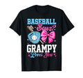 Baseball Or Bows Your Grampy Loves You T-Shirt - Graphic Print Men Women - T-Shirt, Sweatshirt, Hoodie