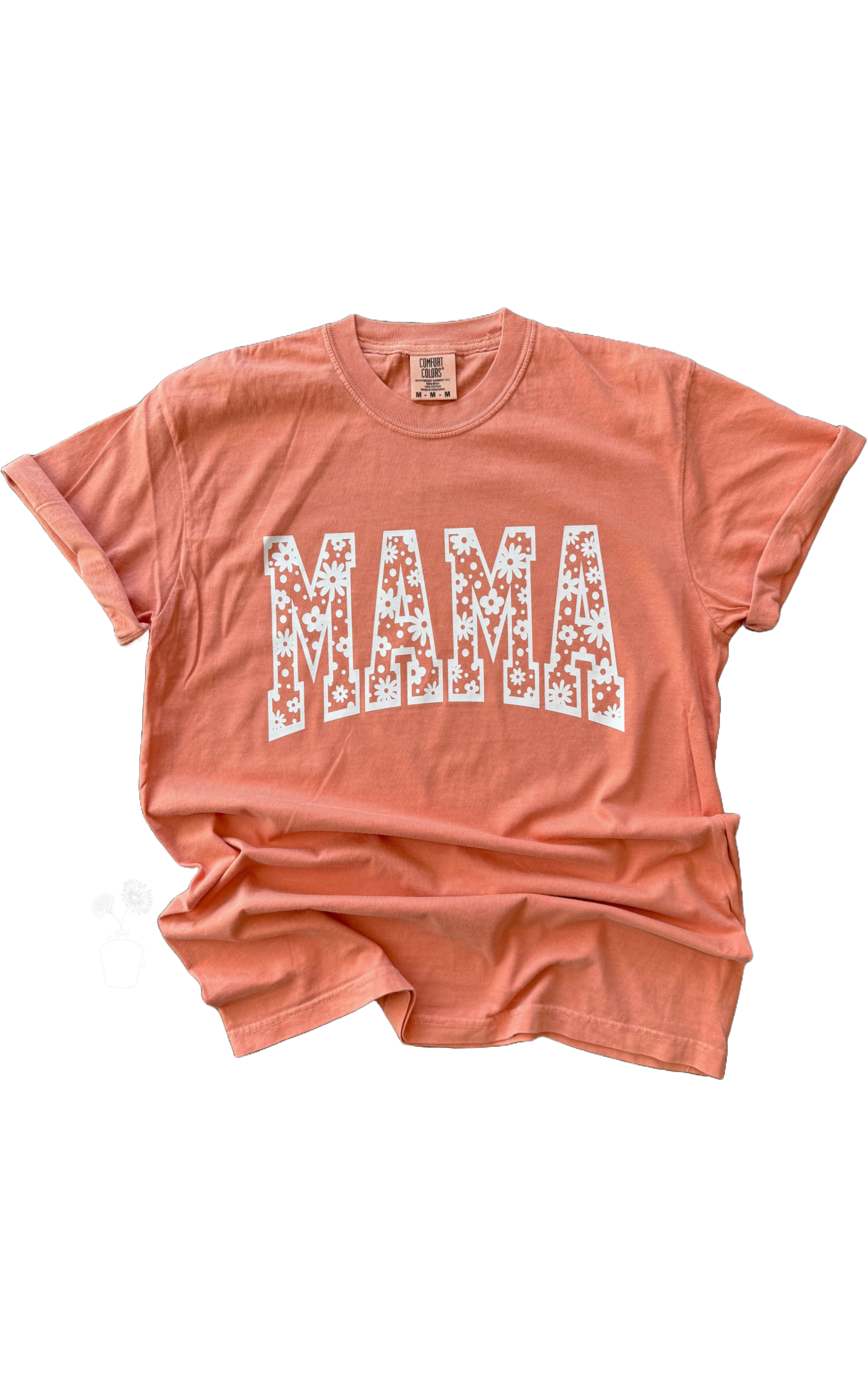Flower Power Mama - Adult & Kids T-Shirts, Sweatshirts & Hoodies apparel design preview 1