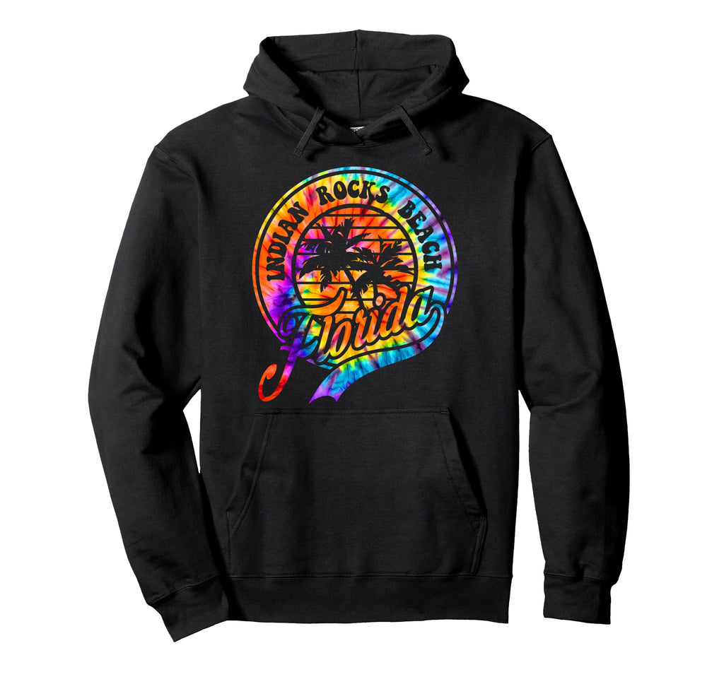 Indian Rocks Beach Florida Tie Dye Hoodie - Graphic Print Men Women - T-Shirt, Sweatshirt, Hoodie
