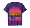 Gettysburg Pennsylvania Pa 70S 80S T-Shirt - Casual Everyday Wear Unisex - T-Shirt, Sweatshirt, Hoodie