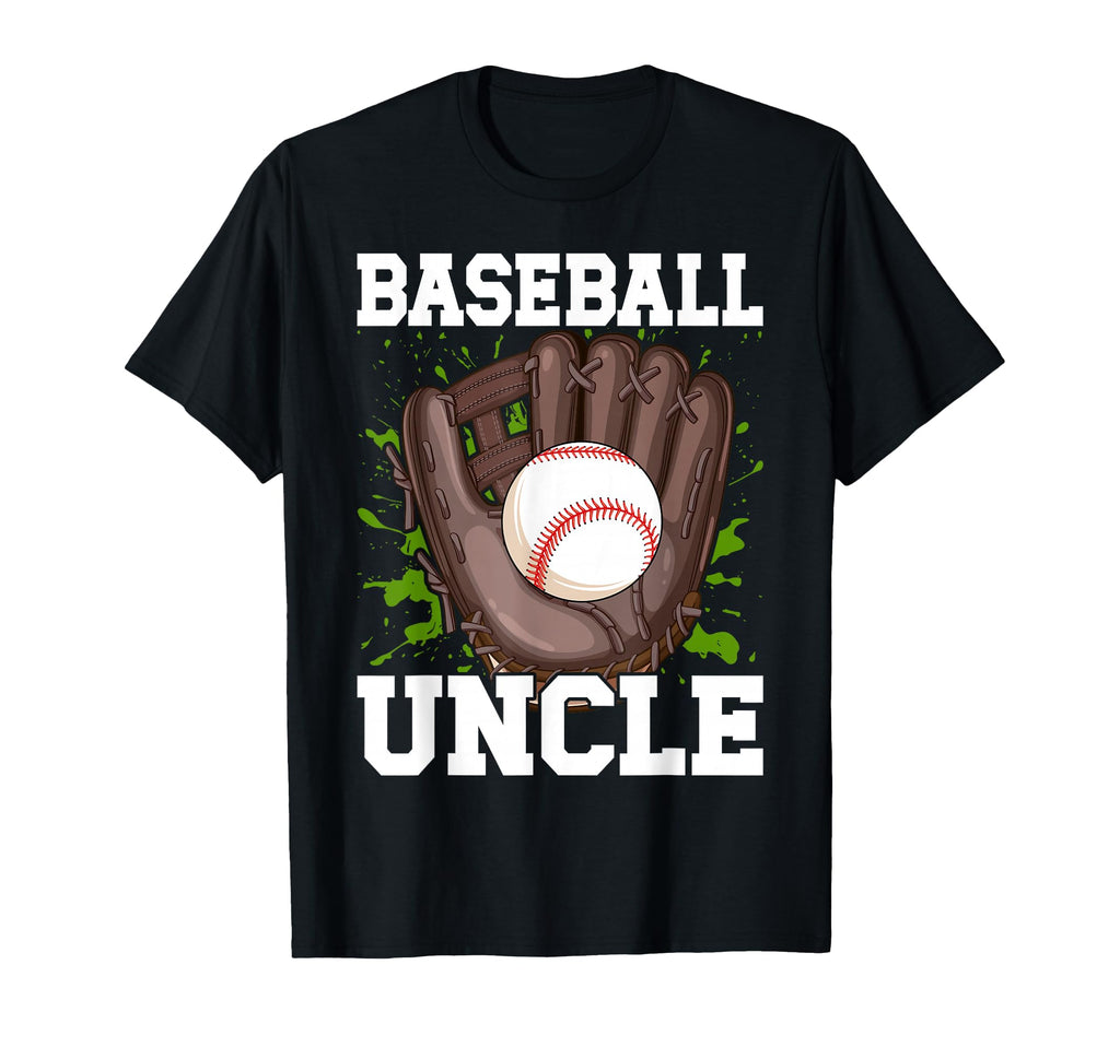 Game Day Baseball Uncle T-Shirt - Unique Graphic for Adults - T-Shirt, Sweatshirt, Hoodie