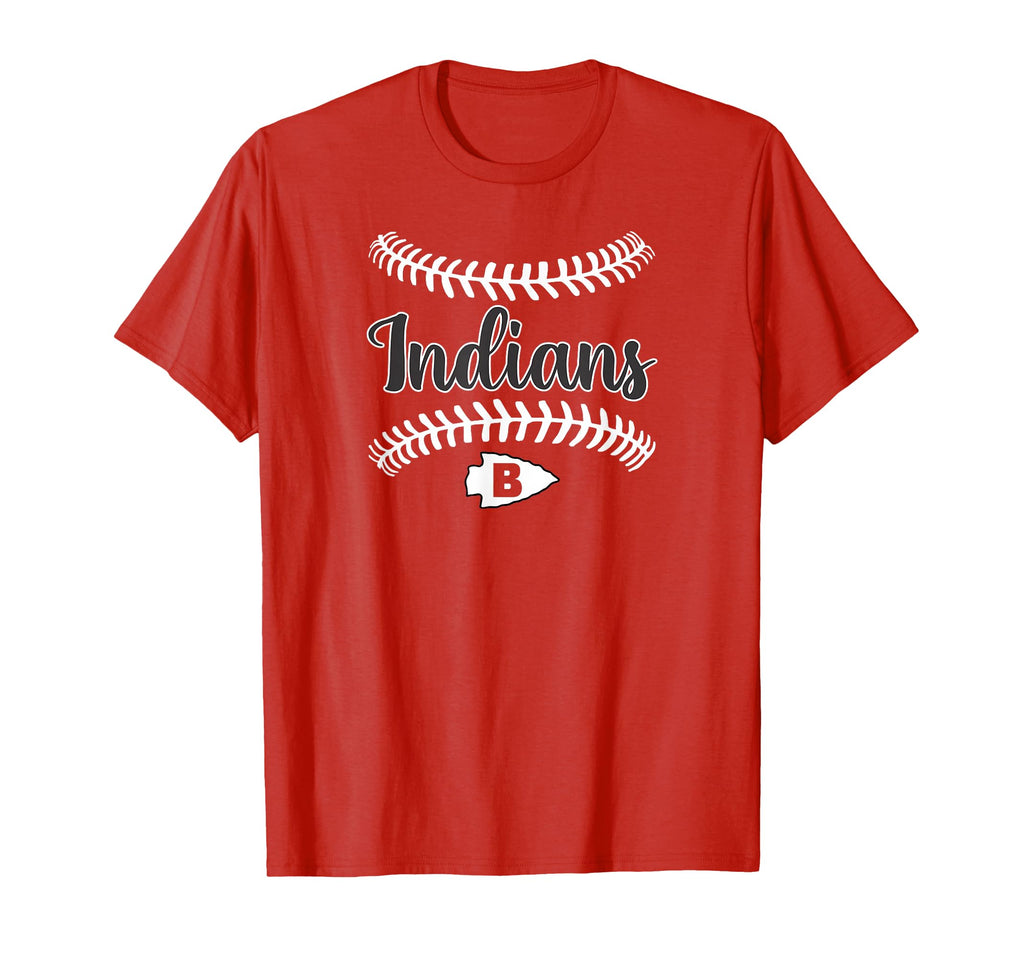 Bridgeport Indians Baseball T-Shirt - Custom Art Print Men Women - T-Shirt, Sweatshirt, Hoodie