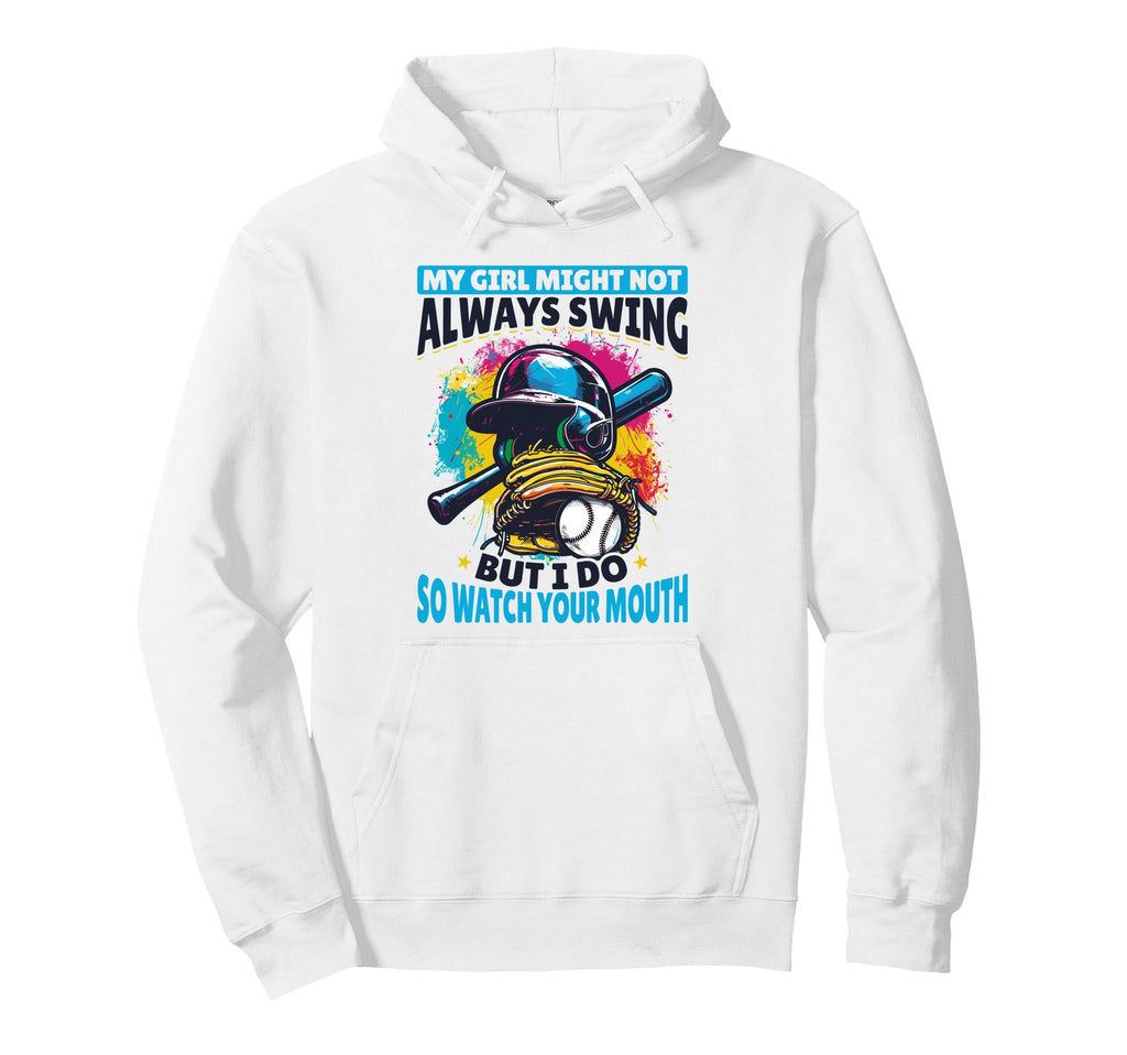 Baseball Player Game Day My Might Hoodie - Casual Everyday Wear for Adults - T-Shirt, Sweatshirt, Hoodie