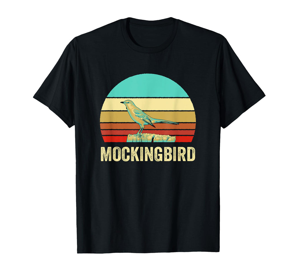 Sunset Mockingbird T-Shirt - Aesthetic Graphic for Adults - T-Shirt, Sweatshirt, Hoodie