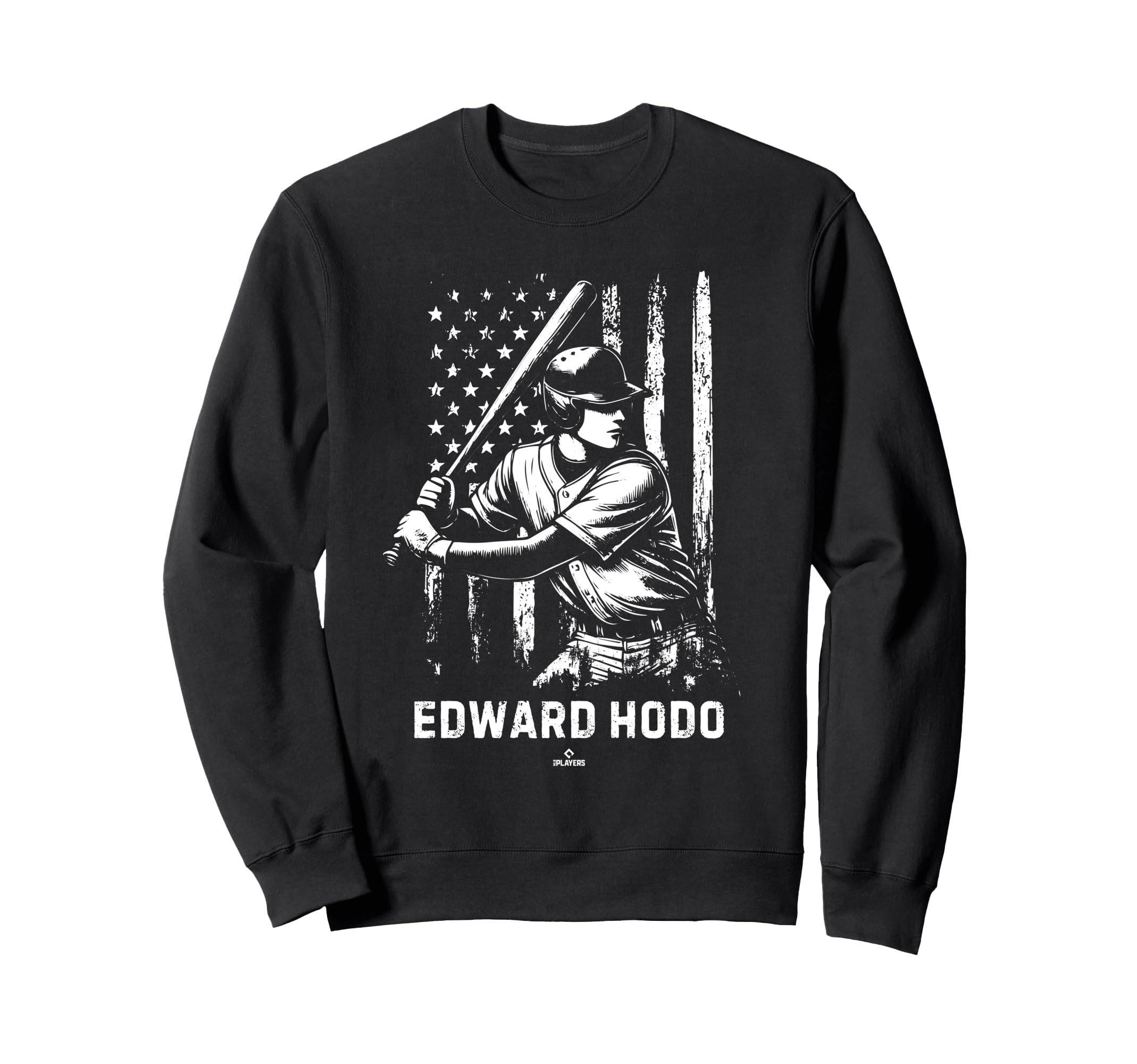 Player Illustration Flag Edward Hodo Sweatshirt - Trendy Graphic Men Women - T-Shirt, Sweatshirt, Hoodie