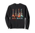 80S Rock Band Guitar Cassette Tape Sweatshirt - Unique Graphic Men Women - T-Shirt, Sweatshirt, Hoodie