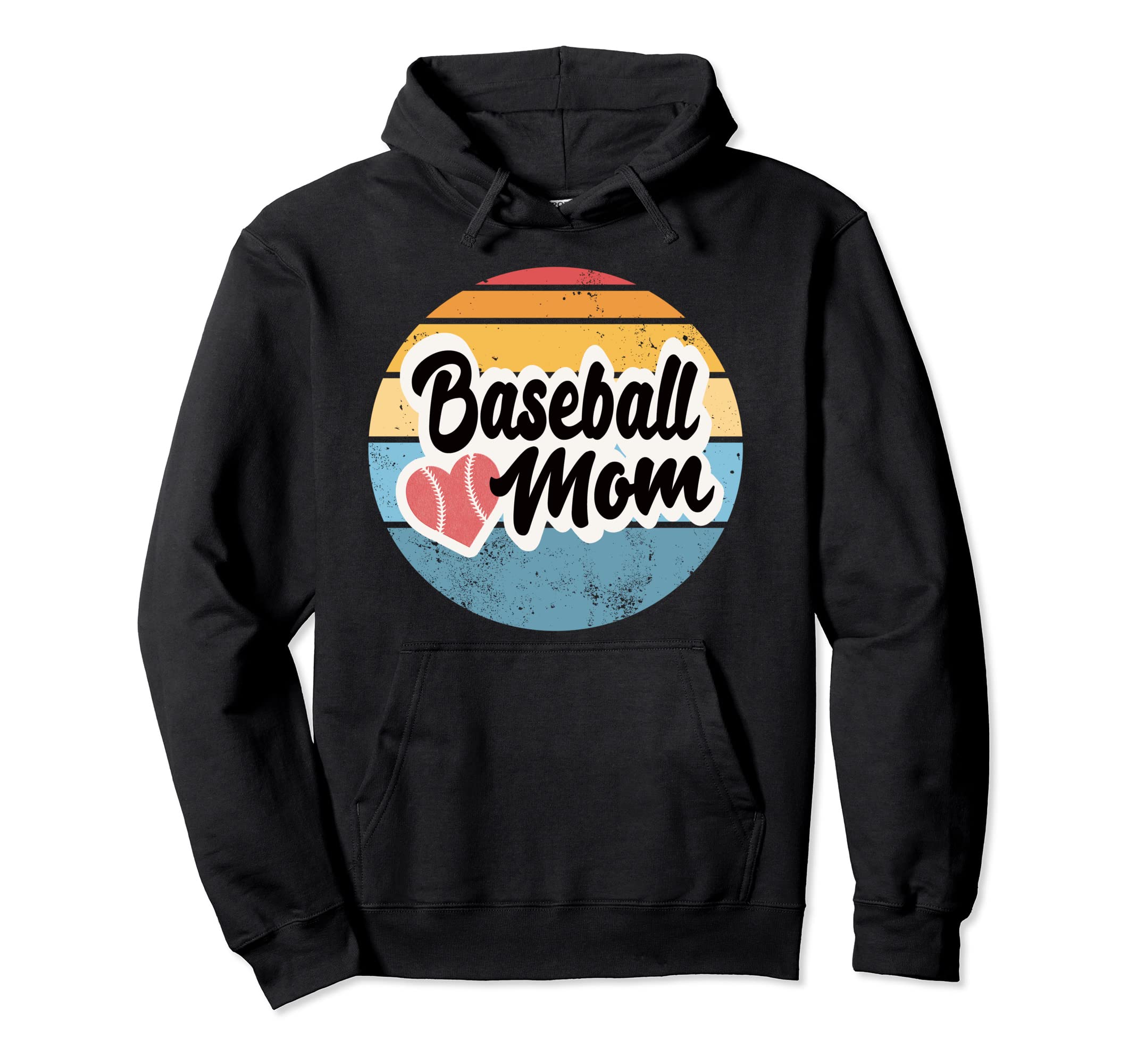 Baseball Mom Gift Mother Hoodie - Fun Novelty Design Unisex - T-Shirt, Sweatshirt, Hoodie