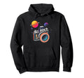 Photography Galaxy Cosmic Camera Hoodie - Graphic Print Men Women - T-Shirt, Sweatshirt, Hoodie