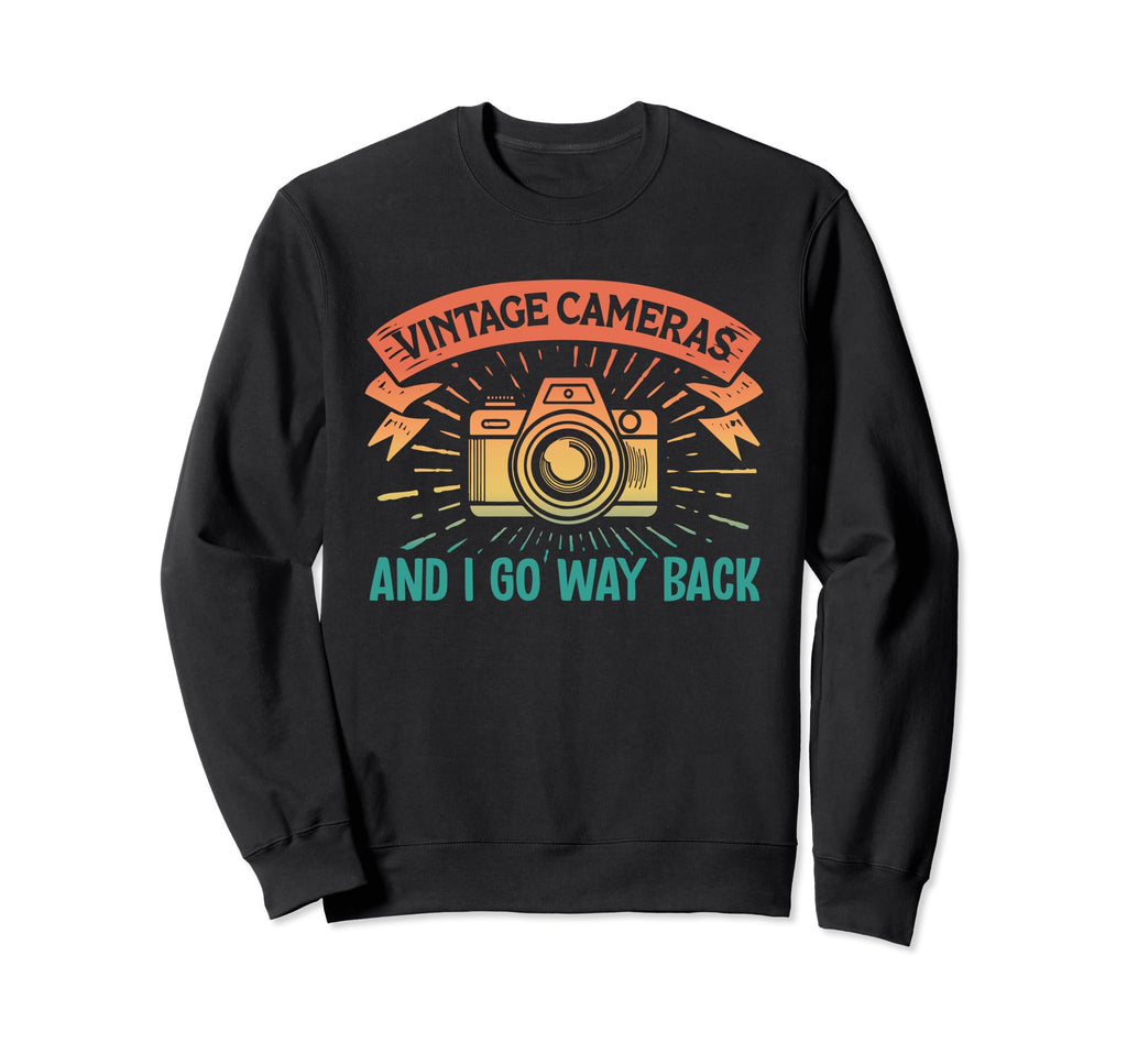 Shutterbug Spirit Cameras And I Sweatshirt - Streetwear Style for Adults - T-Shirt, Sweatshirt, Hoodie