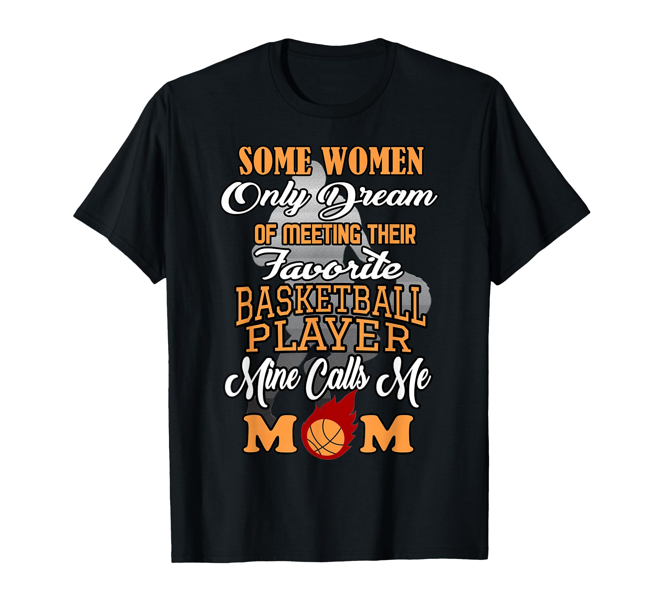 Basketball Mom Game Day Outfits T-Shirt - Graphic Print for Adults - T-Shirt, Sweatshirt, Hoodie