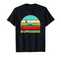 Sunset Dilophosaurus T-Shirt - Custom Art Print Unisex - T-Shirt, Sweatshirt, Hoodie