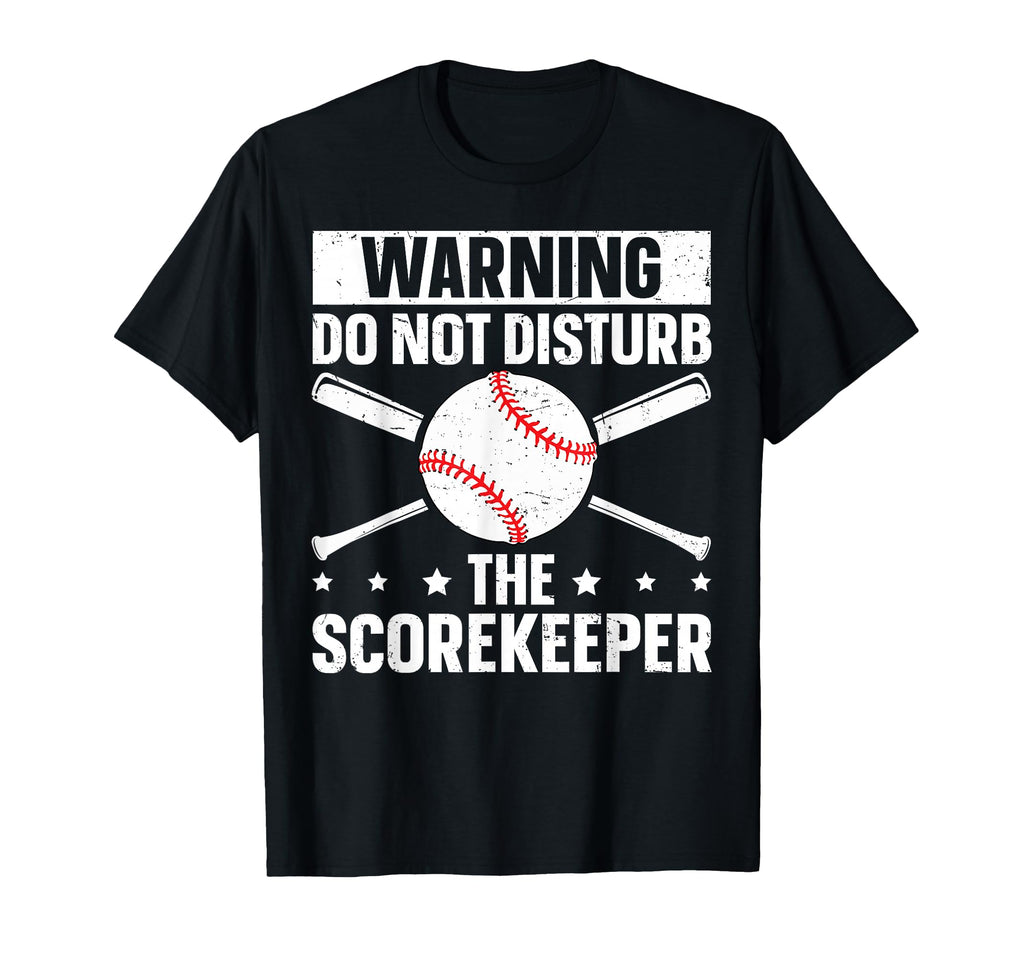 Baseball Scorekeeper Score Book T-Shirt - Fun Novelty Design Men Women - T-Shirt, Sweatshirt, Hoodie