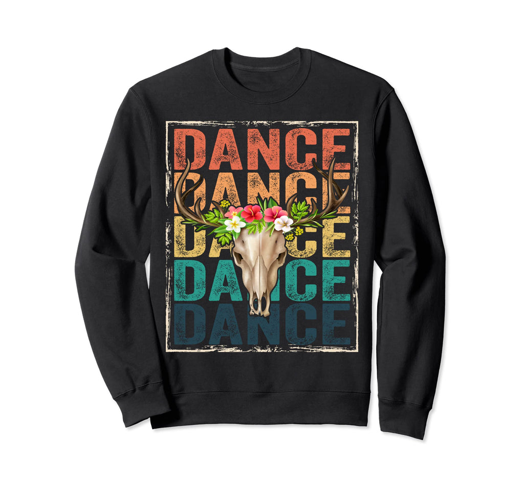 Barn Dance Rodeo Distressed Western Sweatshirt - Novelty Apparel Unisex - T-Shirt, Sweatshirt, Hoodie