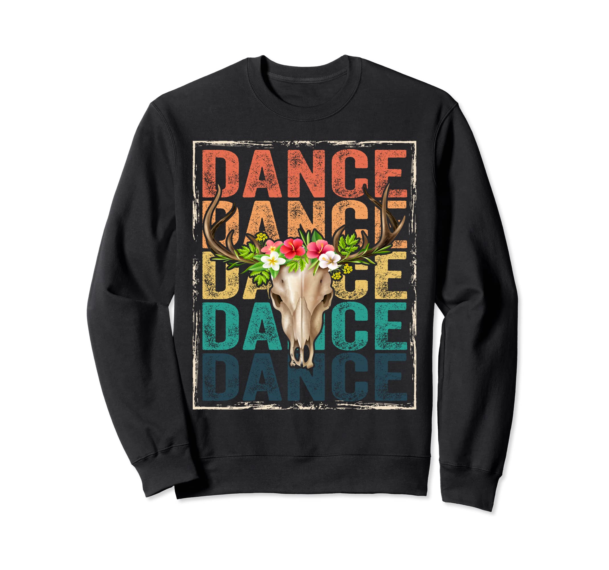 Barn Dance Rodeo Distressed Western Sweatshirt - Novelty Apparel Unisex - T-Shirt, Sweatshirt, Hoodie