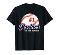 Brother Rookie Rookie Year Baseball T-Shirt - Minimalist Print for Adults - T-Shirt, Sweatshirt, Hoodie