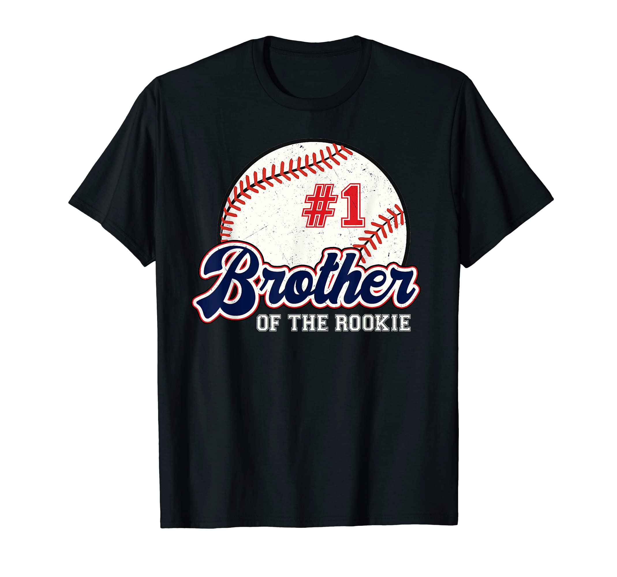 Brother Rookie Rookie Year Baseball T-Shirt - Minimalist Print for Adults - T-Shirt, Sweatshirt, Hoodie