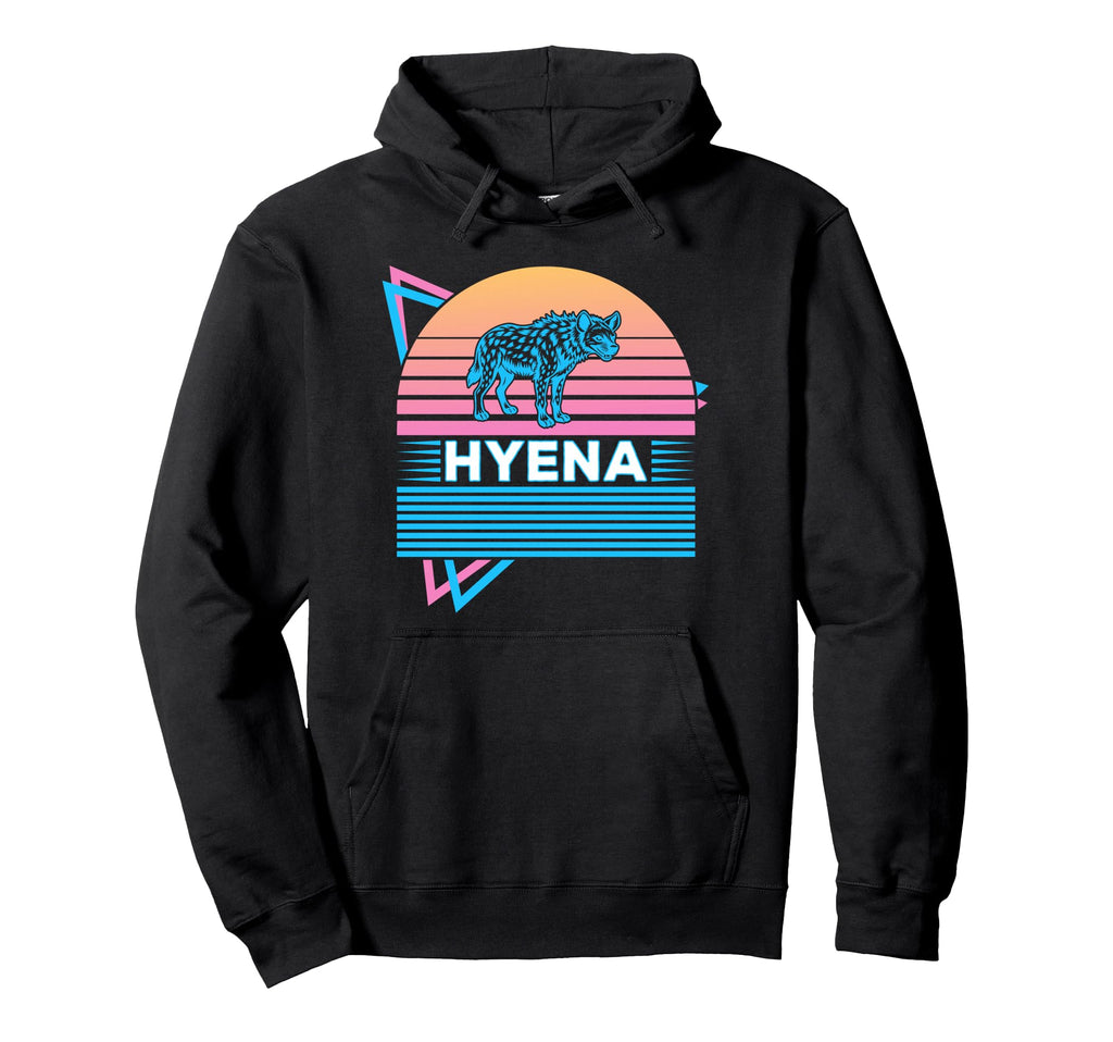 Hyena Vaporwave Aesthetic Hoodie - Novelty Apparel Unisex - T-Shirt, Sweatshirt, Hoodie