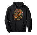Boho Canoe Paddle Floral Kayaking Kayaker Hoodie - Novelty Apparel Unisex - T-Shirt, Sweatshirt, Hoodie