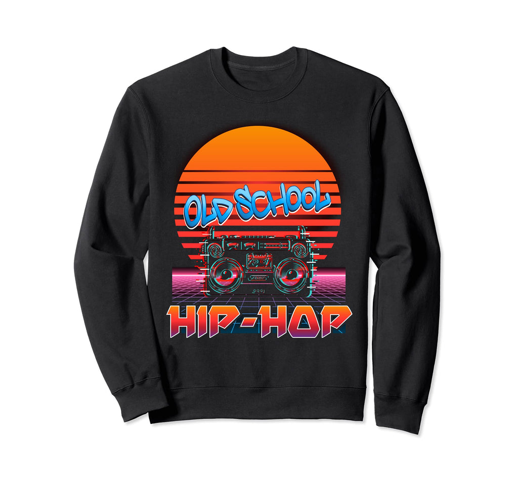 Old School Hip Hop 80S 90S Graffiti Sweatshirt - Custom Art Print Unisex - T-Shirt, Sweatshirt, Hoodie