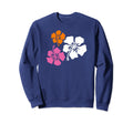 Red Hibiscus Y2K Aesthetic Room Sweatshirt - Trendy Graphic Men Women - T-Shirt, Sweatshirt, Hoodie