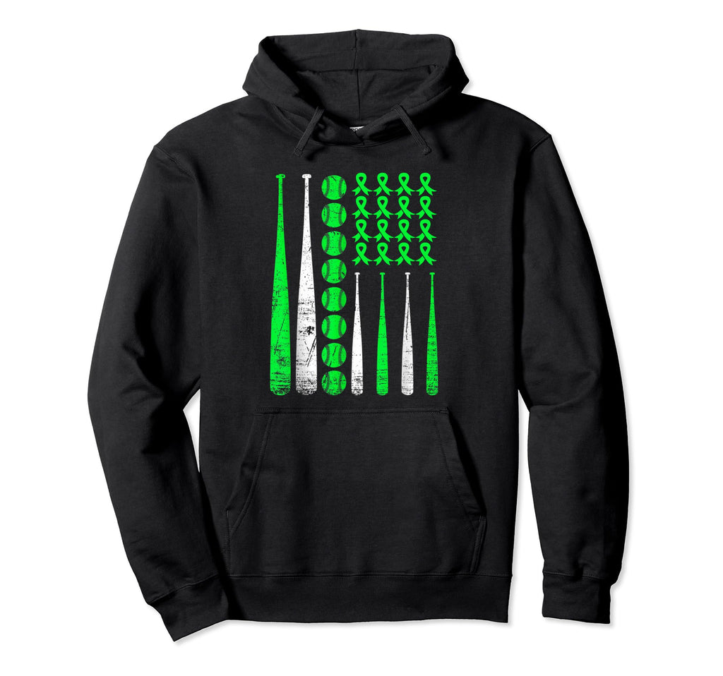 Baseball Mental Health Day Hoodie - Casual Everyday Wear for Adults - T-Shirt, Sweatshirt, Hoodie