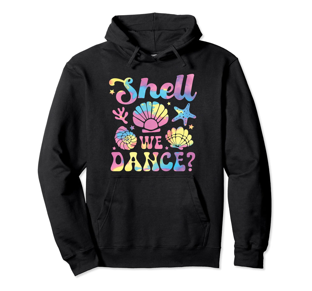 Shell We Dance Boho Seashell Starfish Hoodie - Novelty Apparel for Adults - T-Shirt, Sweatshirt, Hoodie