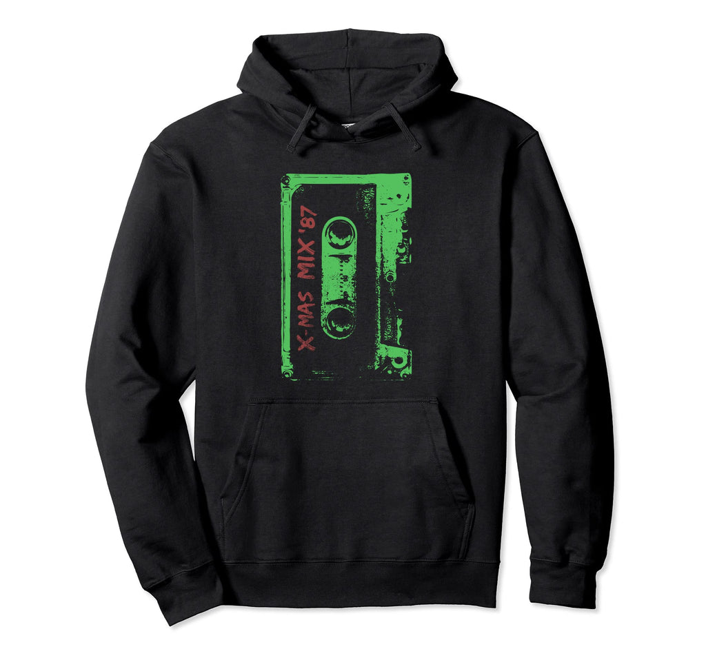80S Cassette Tape Hoodie - Novelty Apparel for Adults - T-Shirt, Sweatshirt, Hoodie