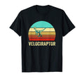 Sunset Velociraptor T-Shirt - Unique Graphic Men Women - T-Shirt, Sweatshirt, Hoodie
