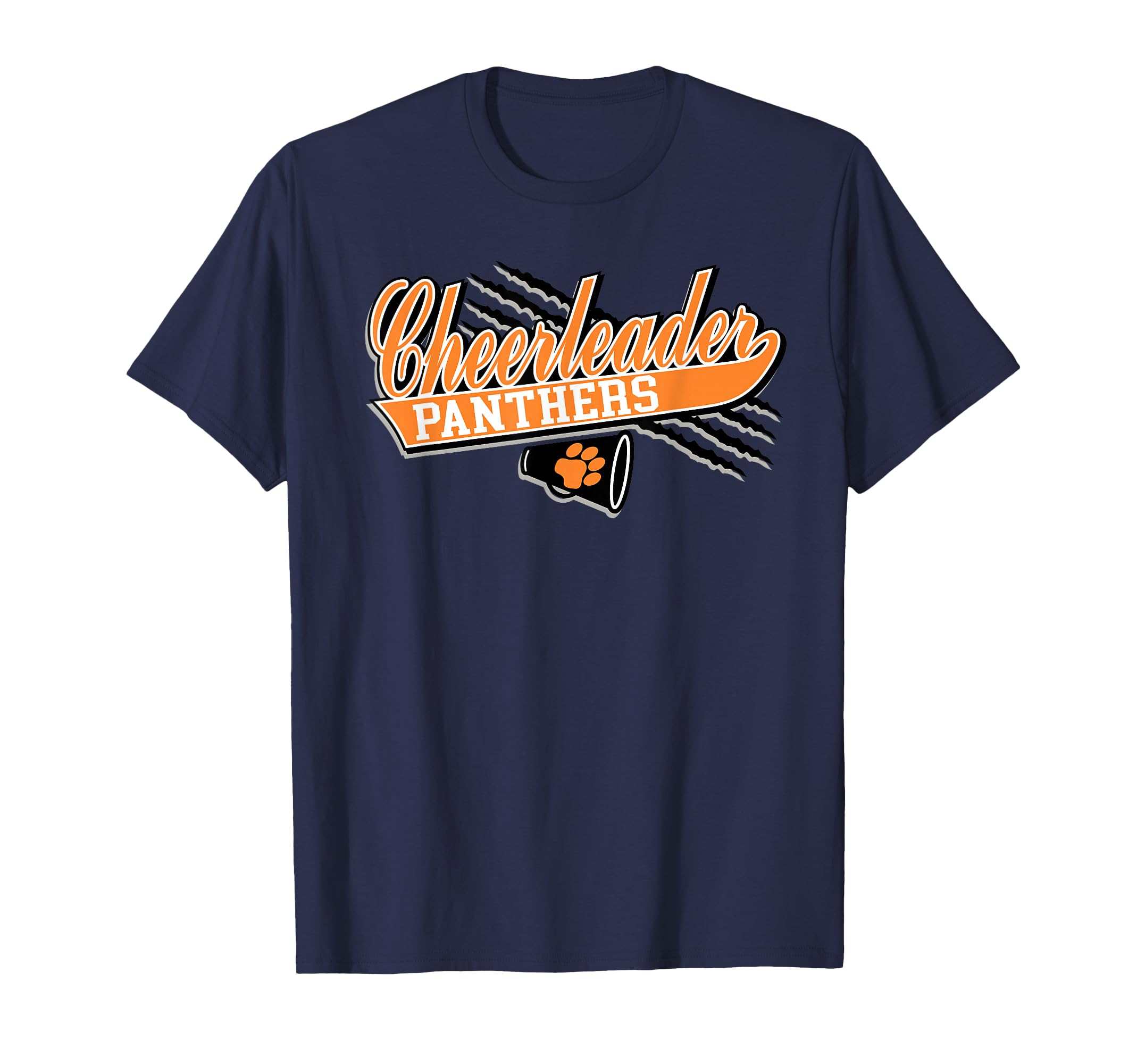 Panthers Cheerleader Cheer Mom Game T-Shirt - Minimalist Print Men Women - T-Shirt, Sweatshirt, Hoodie