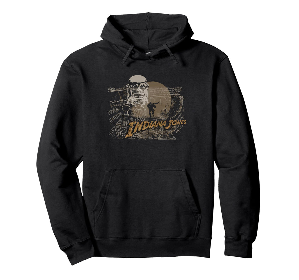 Indiana Jones Raiders Lost Ark Hoodie - Casual Everyday Wear for Adults - T-Shirt, Sweatshirt, Hoodie