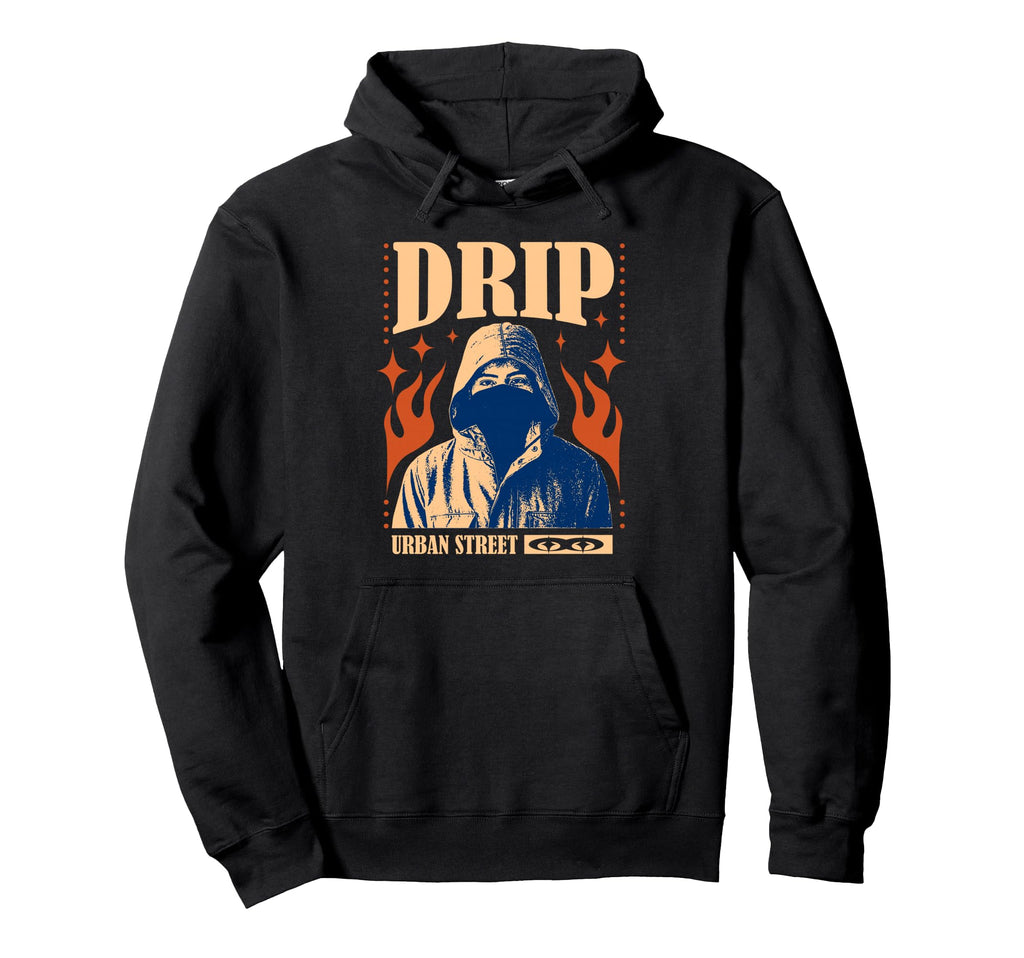 Y2K Drip Bold Urban Graffiti Aesthetic Hoodie - Graphic Print Men Women - T-Shirt, Sweatshirt, Hoodie
