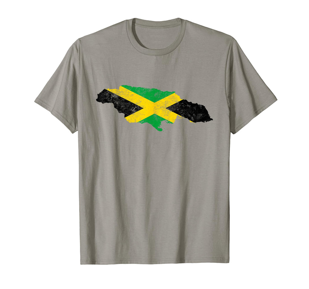 Jamaica Flag Distressed T-Shirt - Streetwear Style Men Women - T-Shirt, Sweatshirt, Hoodie
