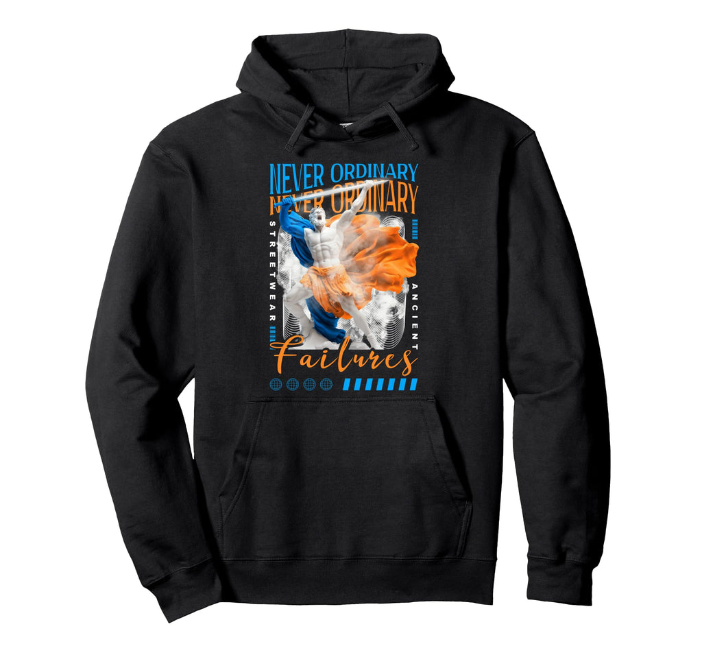 Y2K Ordinary Bold Urban Graffiti Hoodie - Custom Art Print Men Women - T-Shirt, Sweatshirt, Hoodie