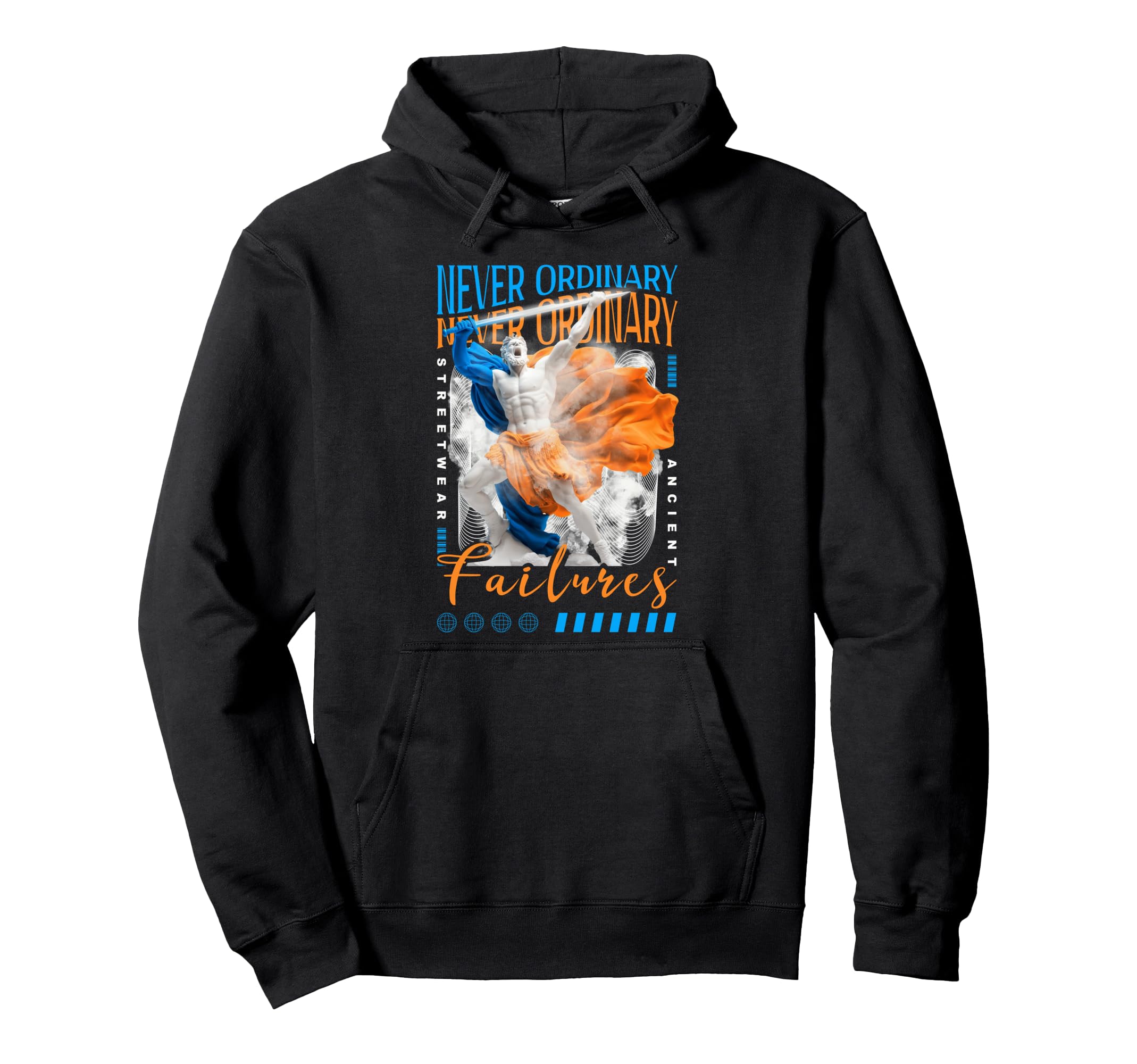 Y2K Ordinary Bold Urban Graffiti Hoodie - Custom Art Print Men Women - T-Shirt, Sweatshirt, Hoodie
