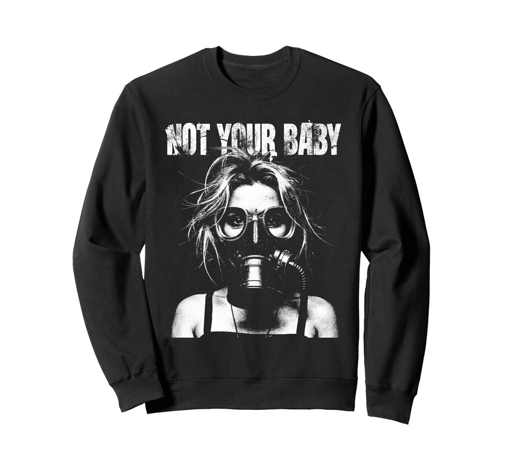 Punk 90S Graffiti Grunge Anti Sweatshirt - Aesthetic Graphic for Adults - T-Shirt, Sweatshirt, Hoodie