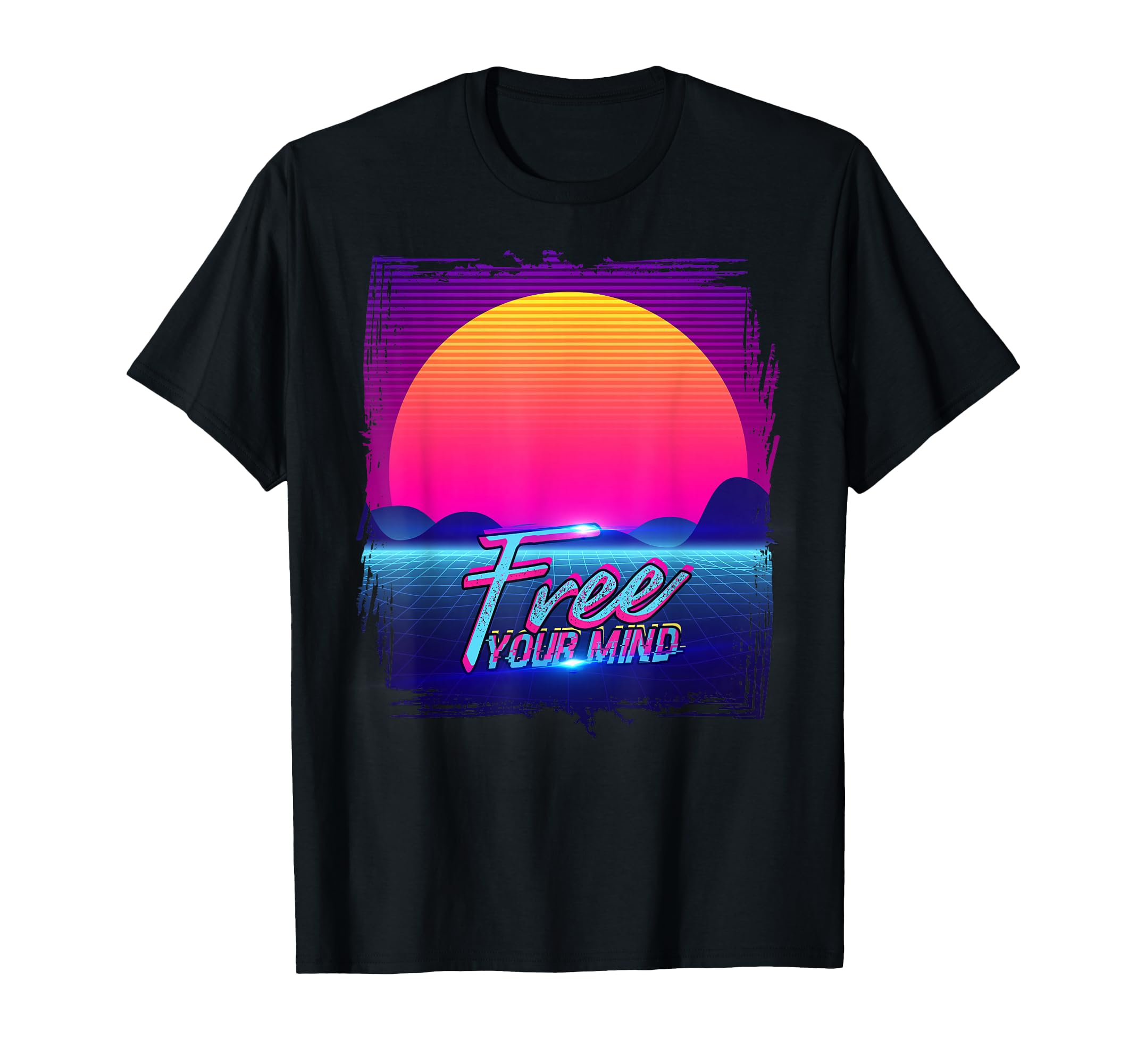 Free Your Mind Aesthetic T-Shirt - Casual Everyday Wear for Adults - T-Shirt, Sweatshirt, Hoodie