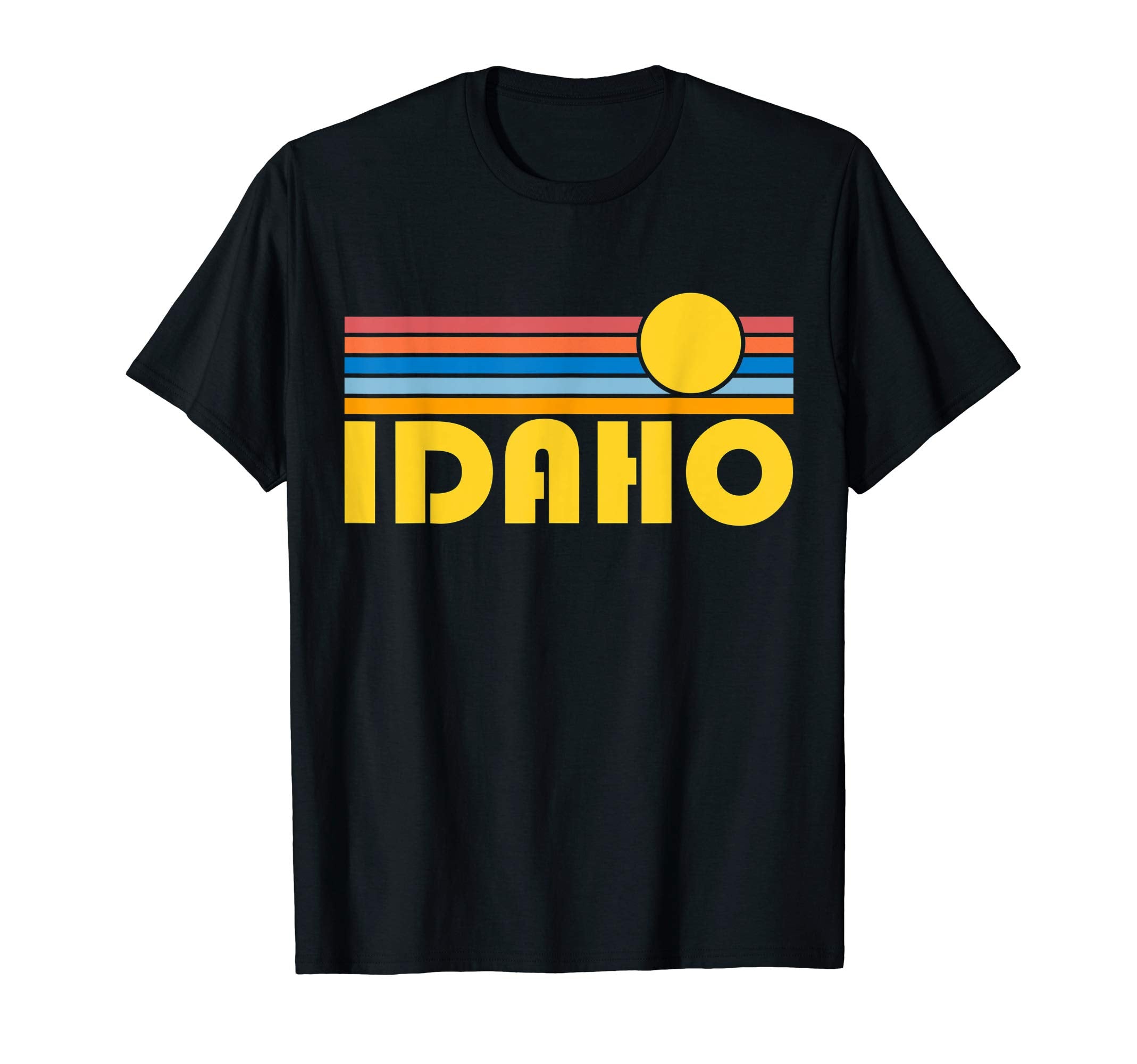 Idaho Sunset Idaho T-Shirt - Minimalist Print Unisex - T-Shirt, Sweatshirt, Hoodie