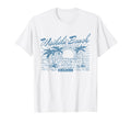 Waikiki Beach Hawaii Distressed T-Shirt - Fun Novelty Design Men Women - T-Shirt, Sweatshirt, Hoodie