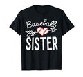 Baseball Sister T-Shirt - Minimalist Print for Adults - T-Shirt, Sweatshirt, Hoodie