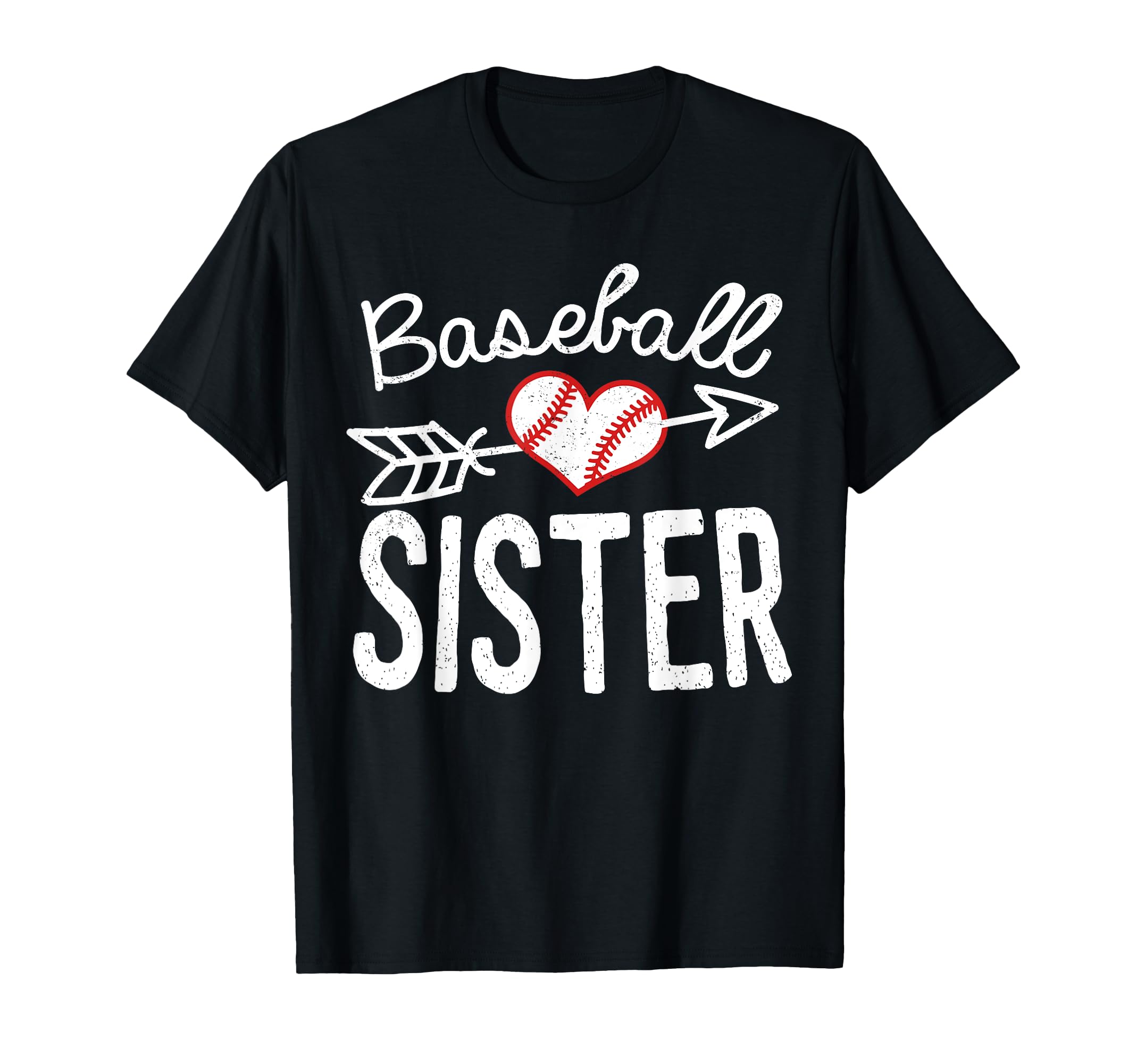 Baseball Sister T-Shirt - Minimalist Print for Adults - T-Shirt, Sweatshirt, Hoodie