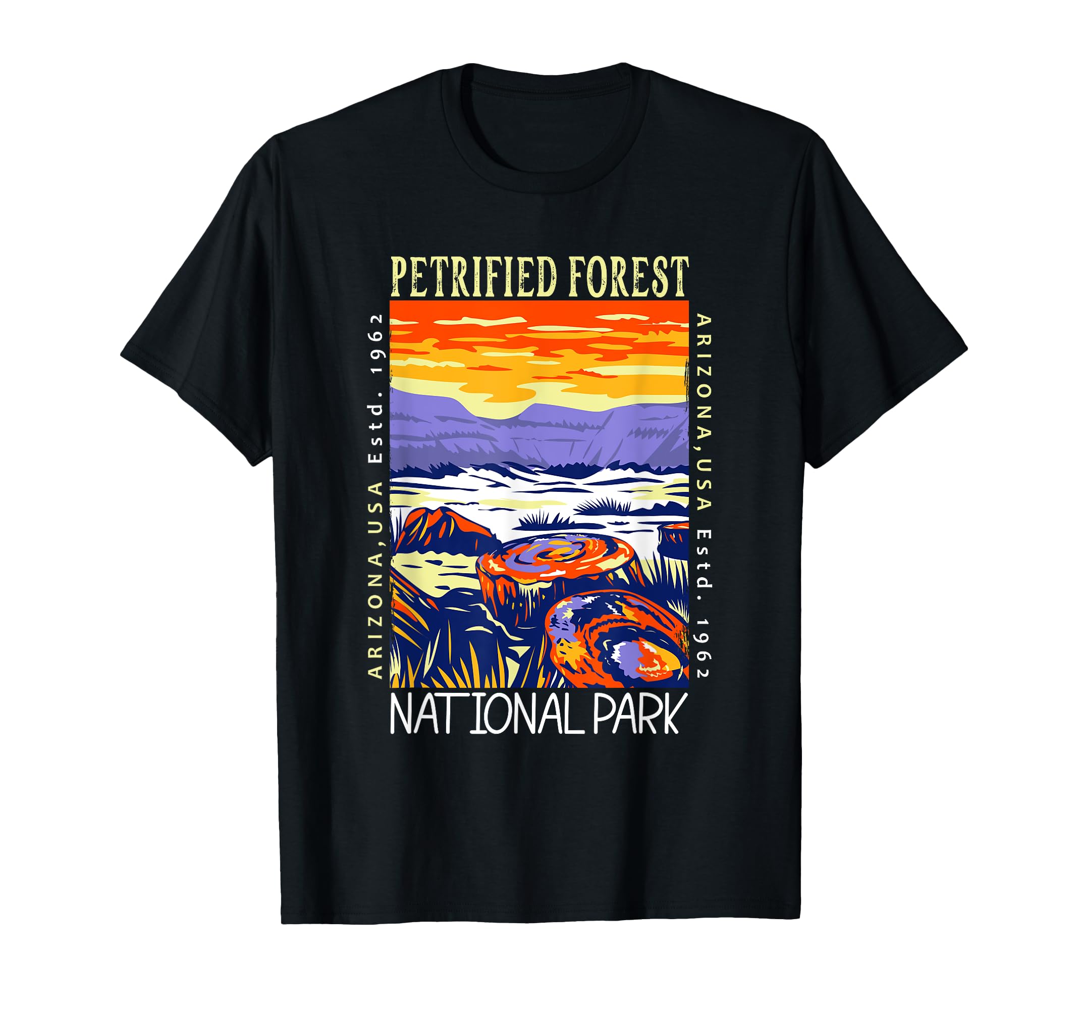 Petrified Forest National Park Arizona T-Shirt - Unique Graphic Men Women - T-Shirt, Sweatshirt, Hoodie