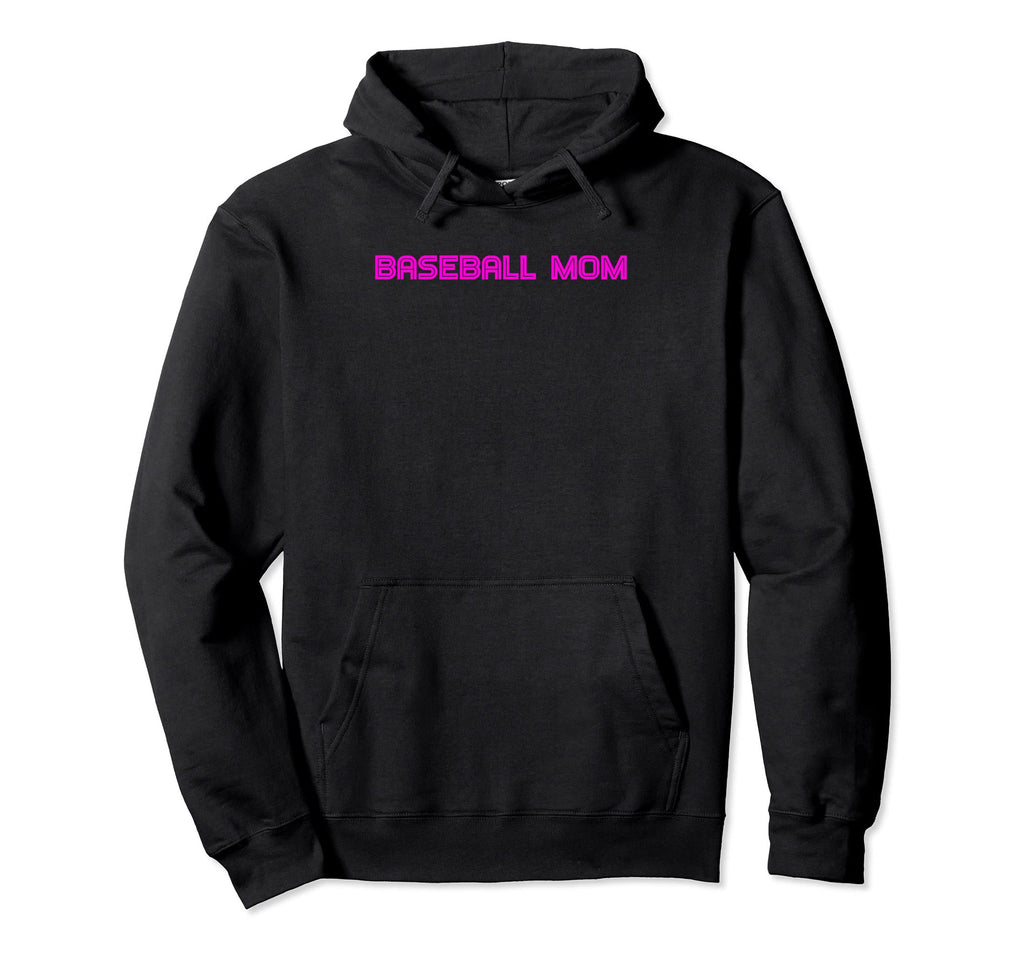Baseball Mom Hoodie - Custom Art Print Unisex - T-Shirt, Sweatshirt, Hoodie
