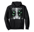 Egirl Xray Skeleton Green Butterfly Hoodie - Unique Graphic Men Women - T-Shirt, Sweatshirt, Hoodie