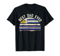 Best Dad Ever Uruguay Flag Sunset Art T-Shirt - Custom Art Print Unisex - T-Shirt, Sweatshirt, Hoodie