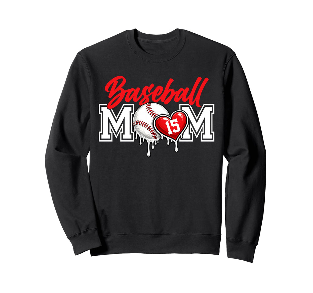 Personalized Proud Mom Jersey Sweatshirt - Streetwear Style for Adults - T-Shirt, Sweatshirt, Hoodie