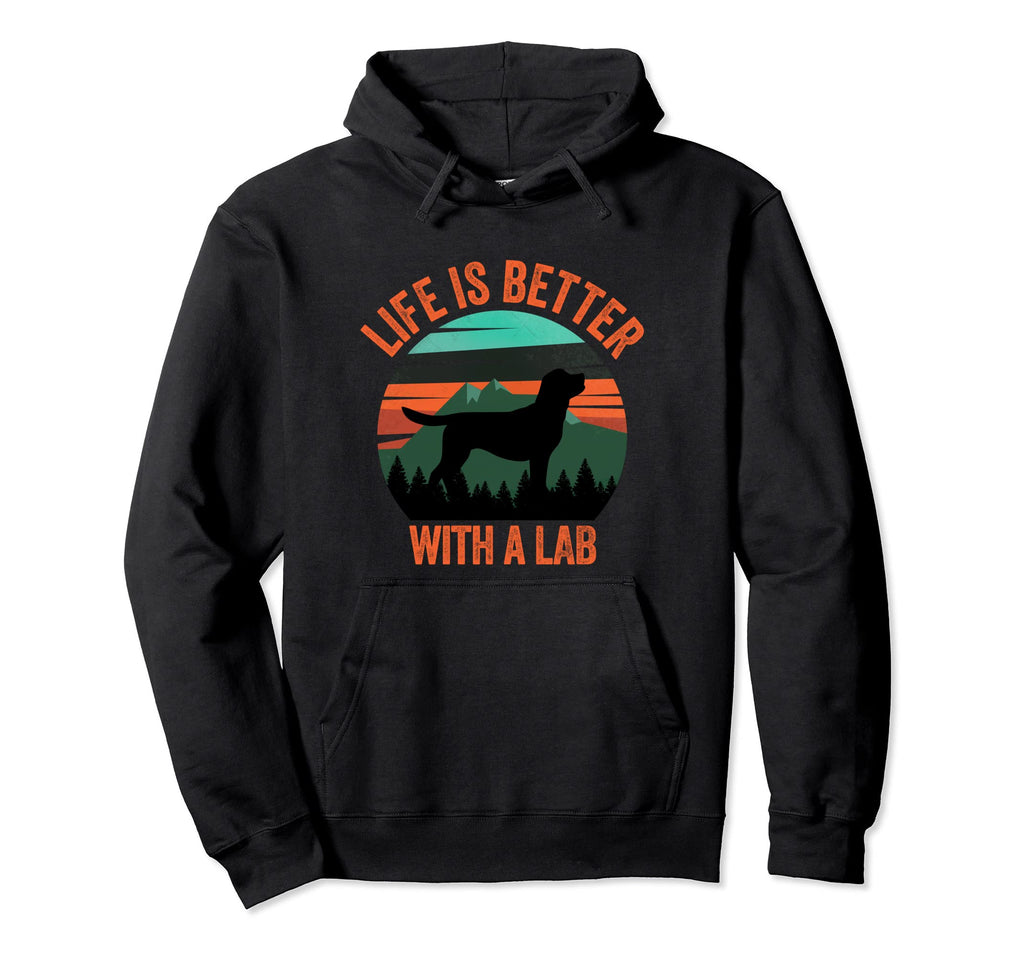 Life Is Better Lab Distressed Hoodie - Casual Everyday Wear Men Women - T-Shirt, Sweatshirt, Hoodie