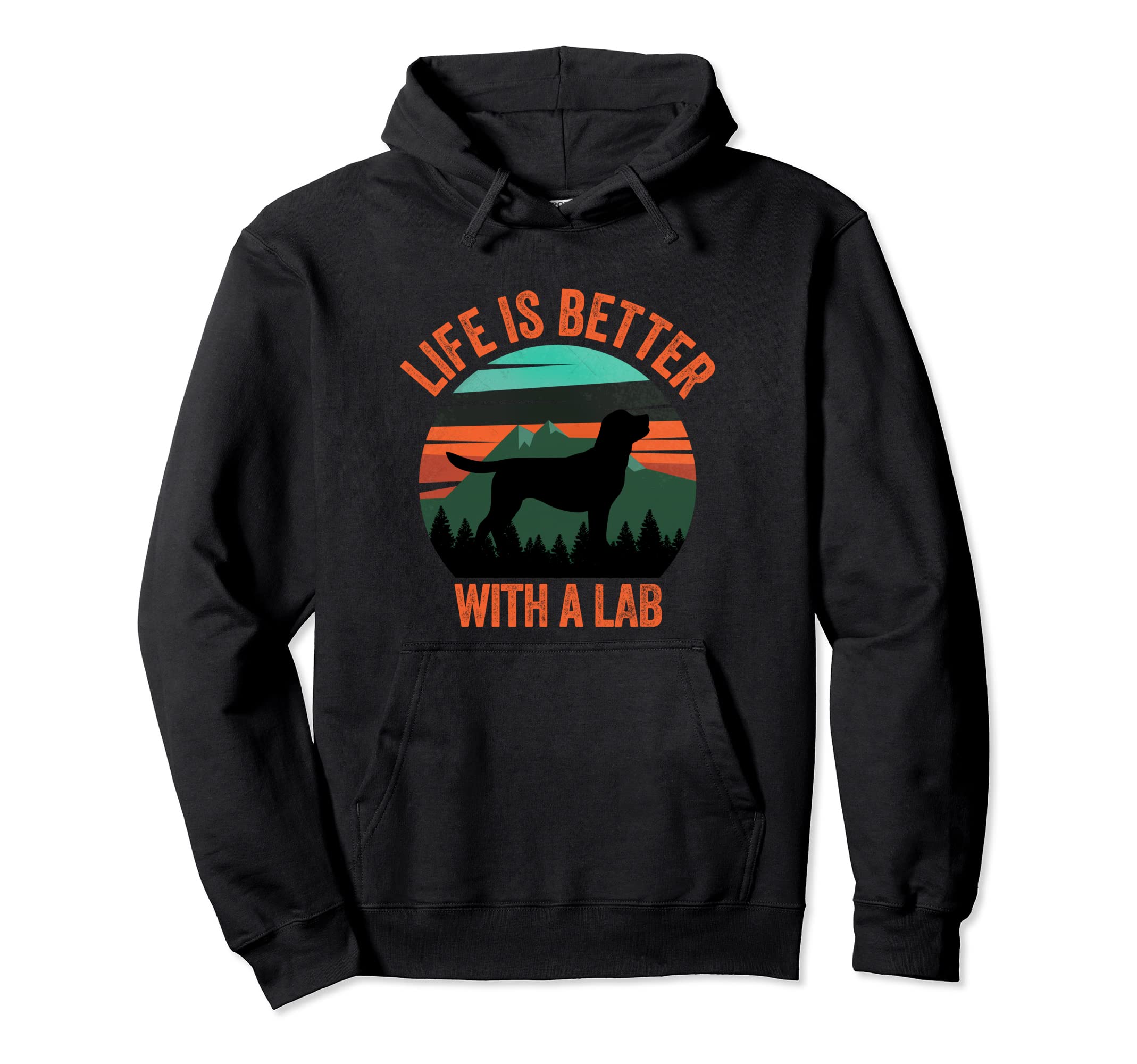 Life Is Better Lab Distressed Hoodie - Casual Everyday Wear Men Women - T-Shirt, Sweatshirt, Hoodie