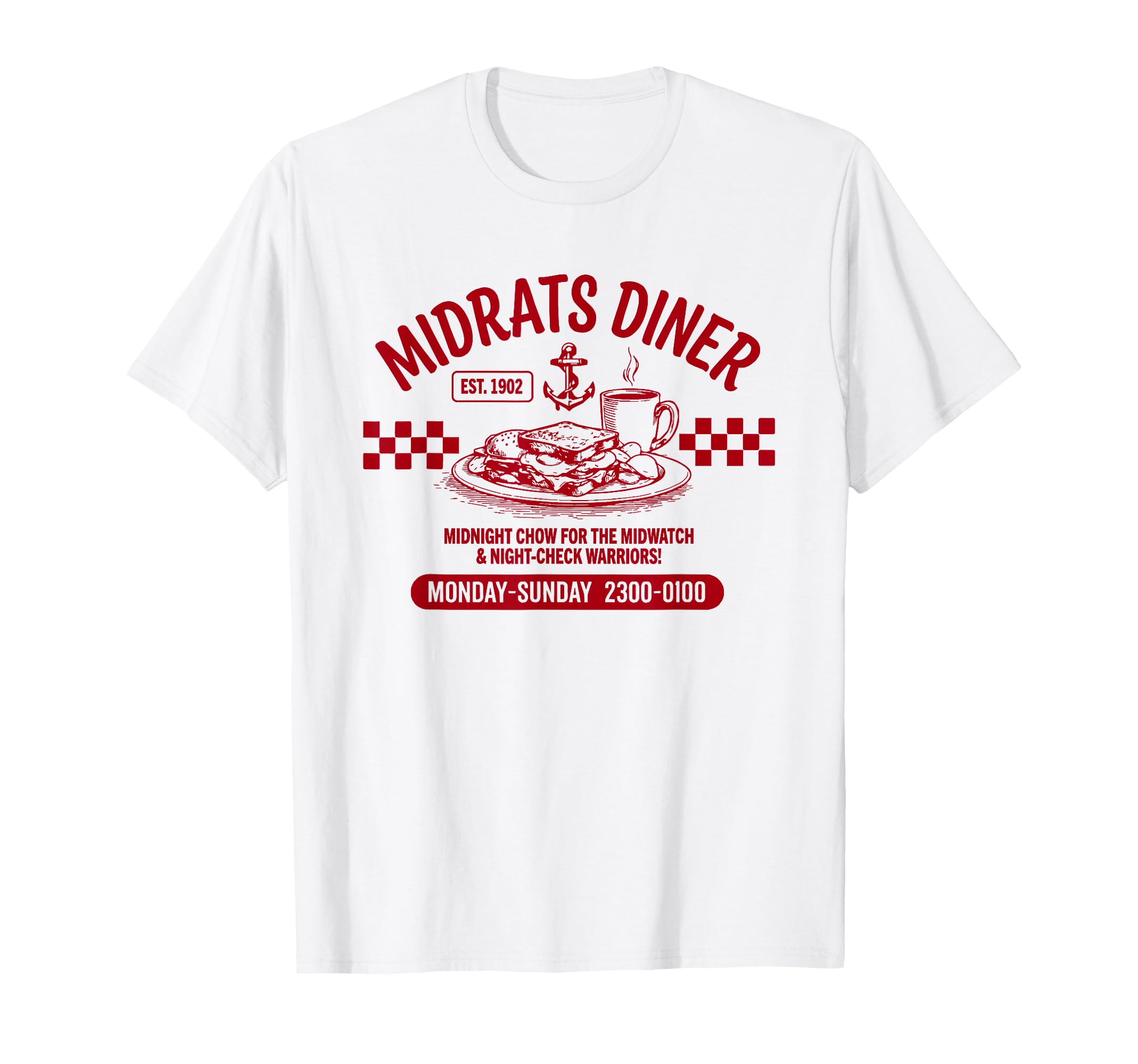 Midrats Diner Funny Sailor T-Shirt - Graphic Print Men Women - T-Shirt, Sweatshirt, Hoodie